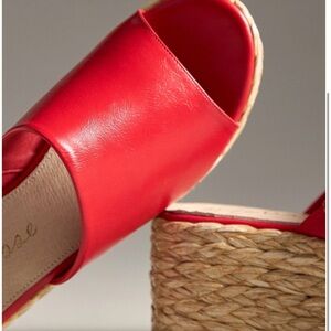 Matisse Nantucket Mule Sandals - Red Patent